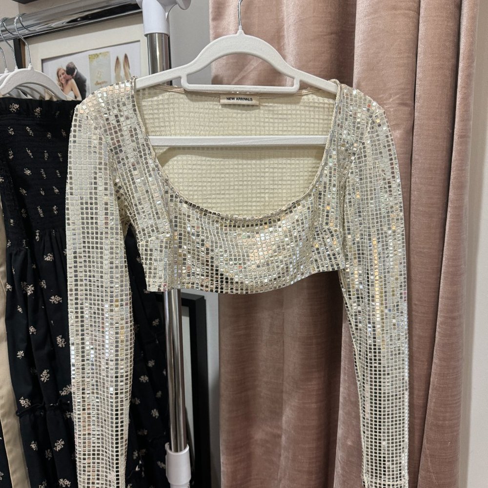 Long Sleeve Crop Top